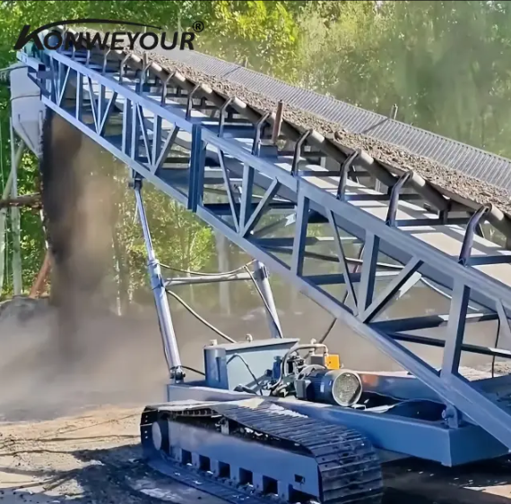 Mobile Belt Conveyor Kple Telescopic Boom .