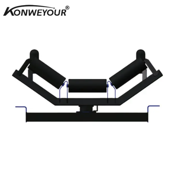 Self aligning roller kple automatic belt tracking .